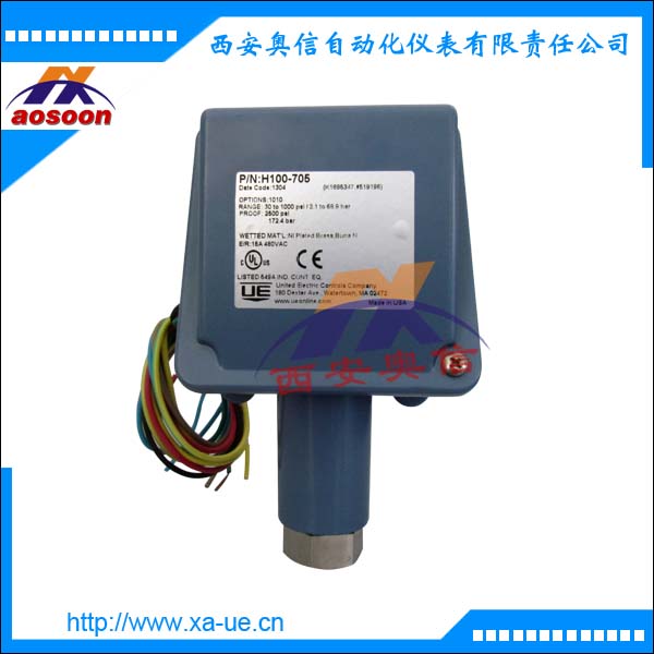 H100-702美国UE压力开关 UE总 H100-702-1010-XY468