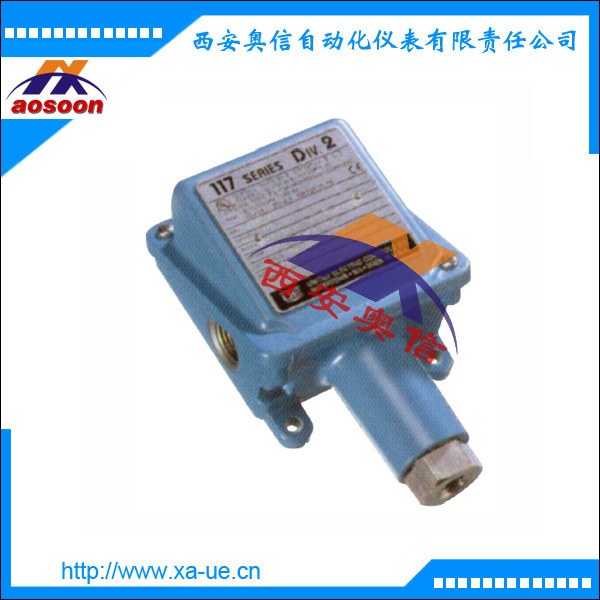 H117-194-1010美国UE压力开关 DPDT 316防腐材质 防爆 UE总代